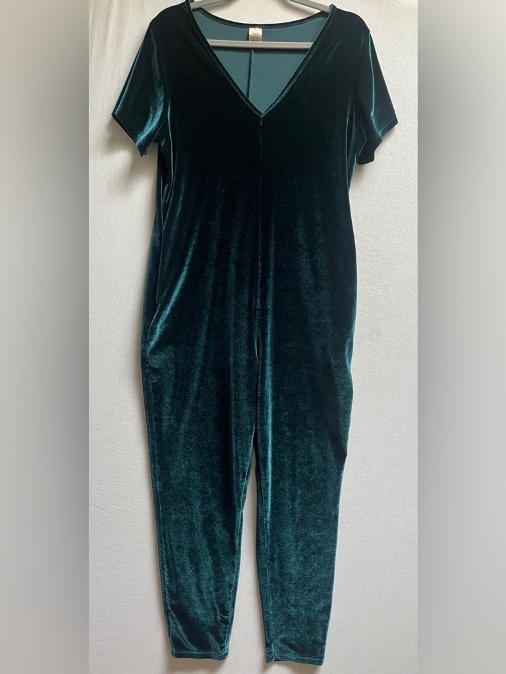 Smash + Tess Velvet V-Neck Limited Edition Loungewear Jumpsuit - M